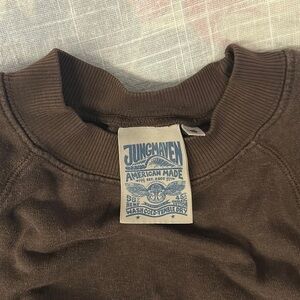 Jung Maven Short sleeve raglan sweatshirt